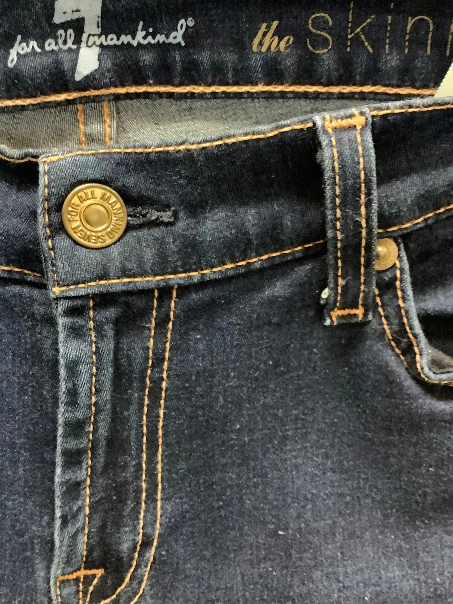 7 for All Mankind Blue Pant  Size: 4/27