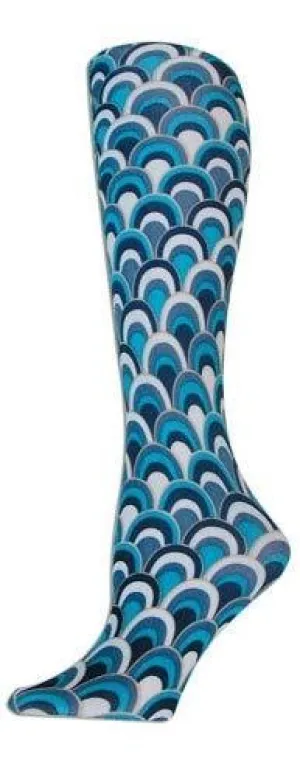 Blue Retro Tights