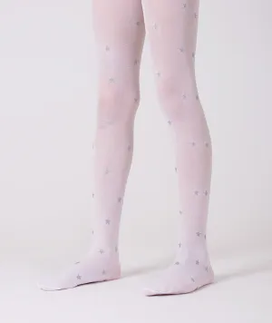 Ecru Stars Kids Tights