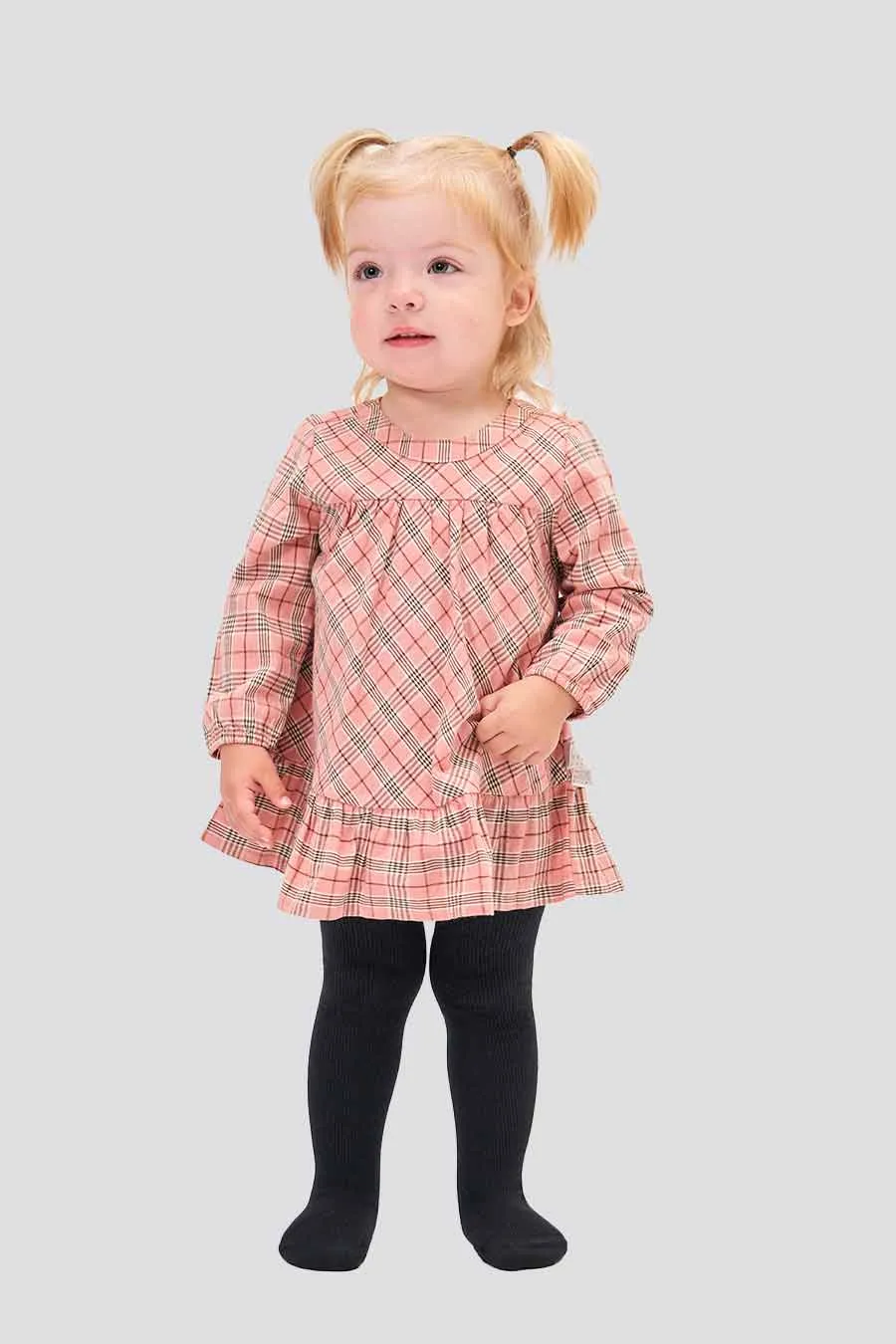 Girls Cotton Knit Tights