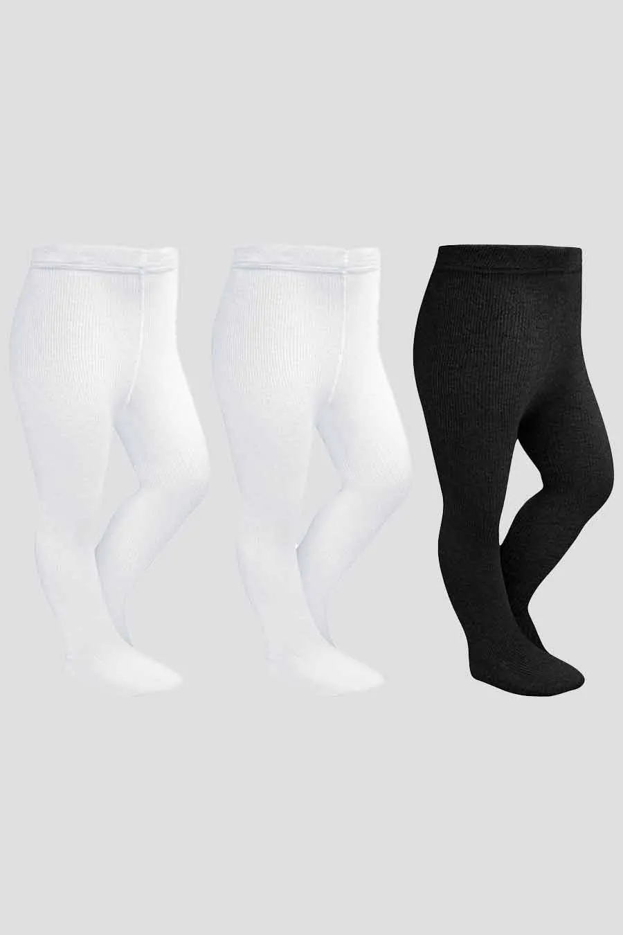 Girls Cotton Knit Tights