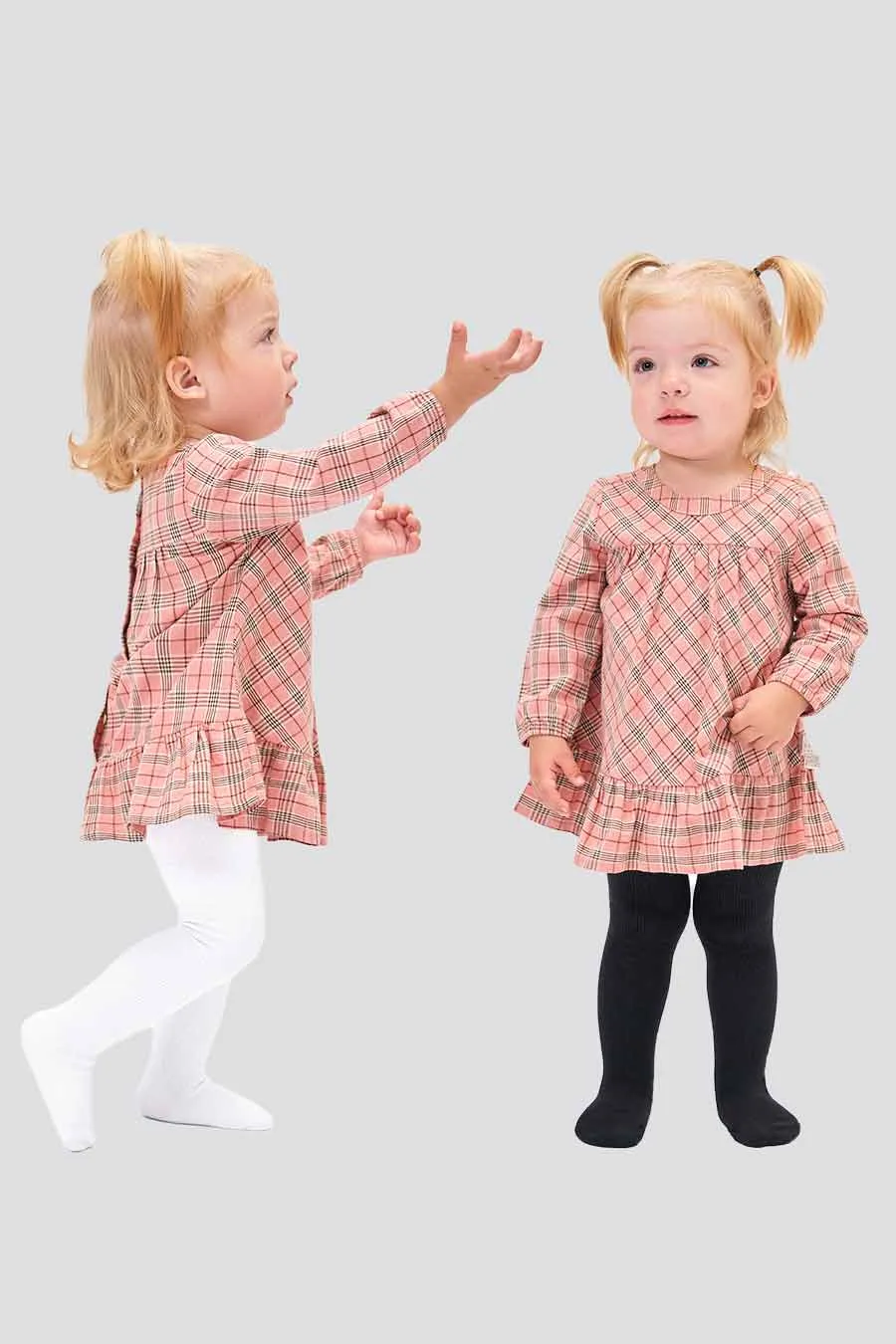 Girls Cotton Knit Tights