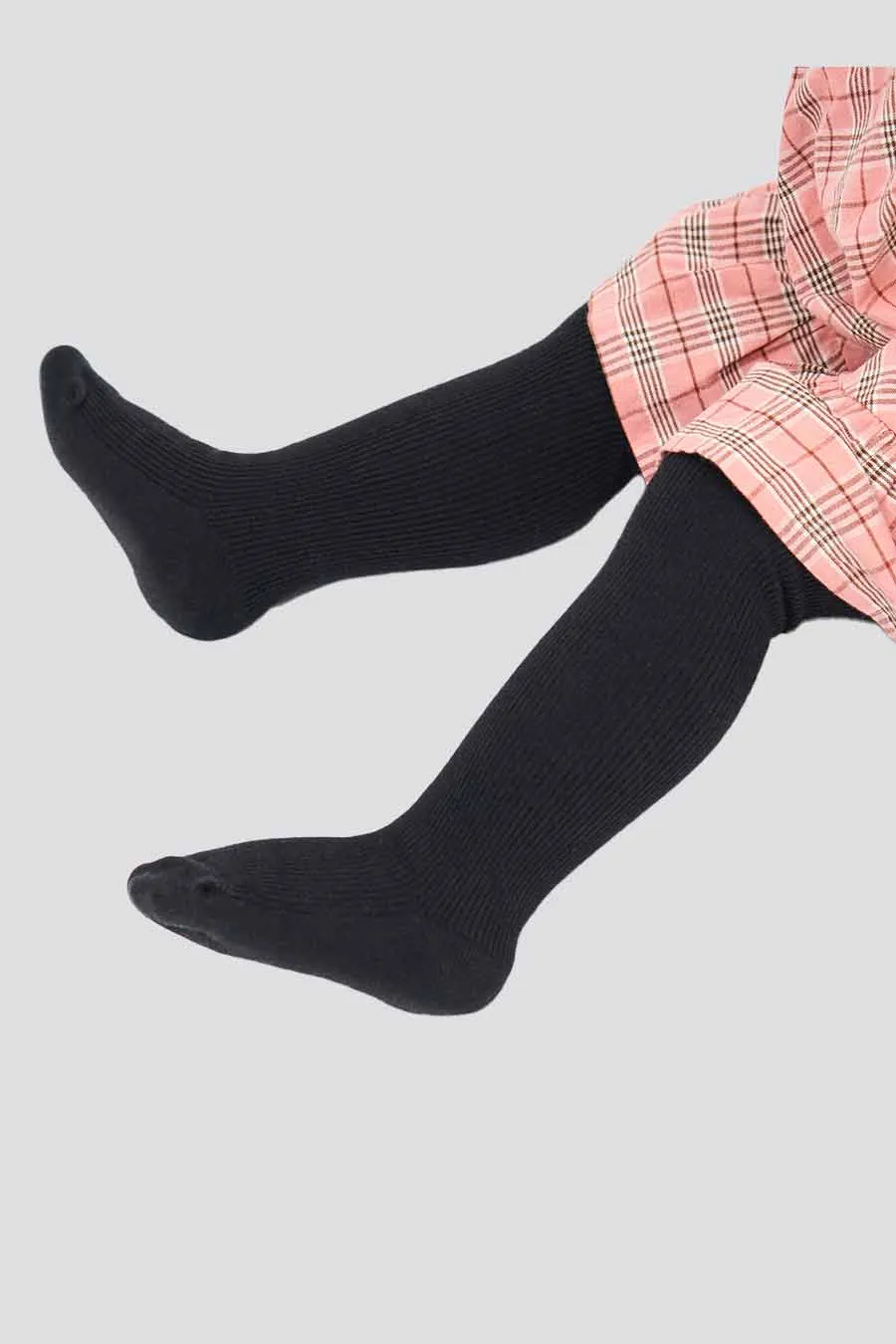 Girls Cotton Knit Tights