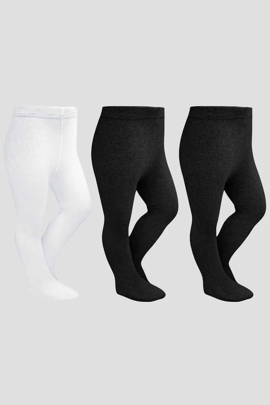 Girls Cotton Knit Tights
