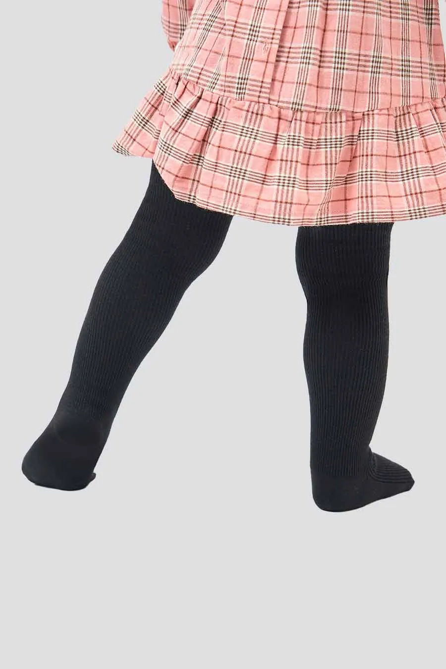 Girls Cotton Knit Tights