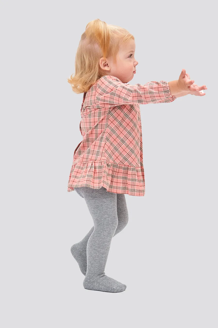 Girls Cotton Knit Tights
