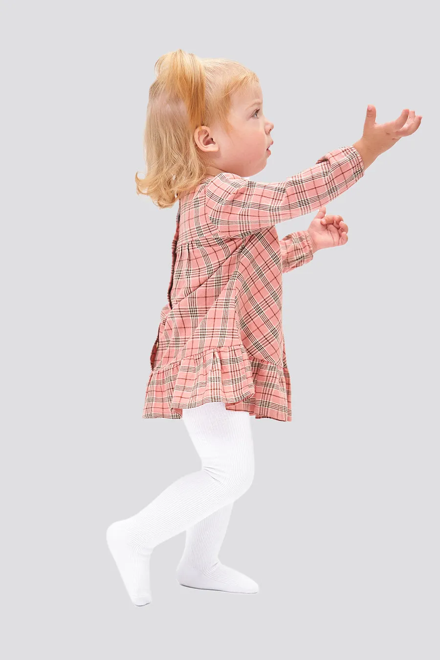 Girls Cotton Knit Tights
