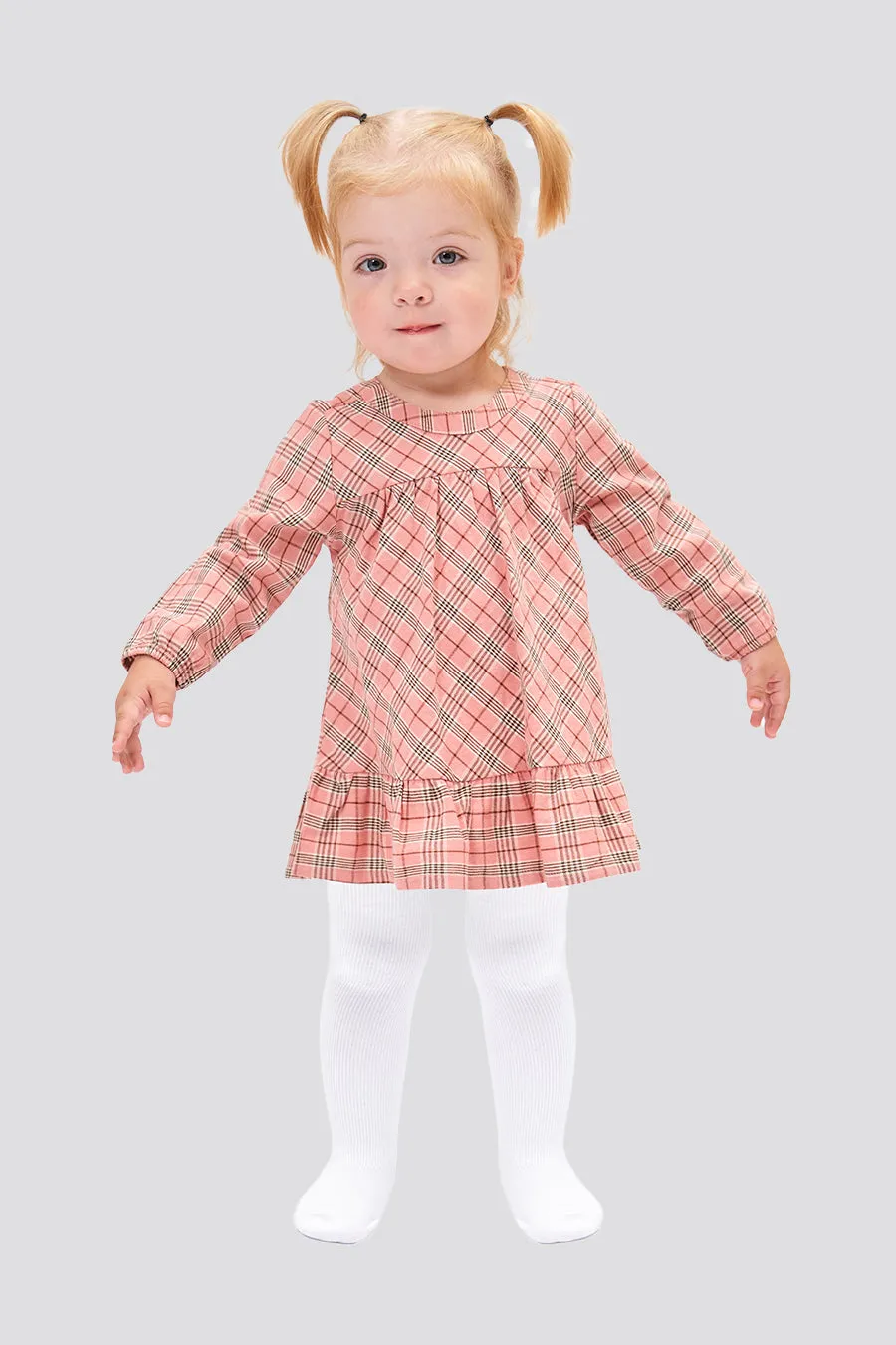 Girls Cotton Knit Tights