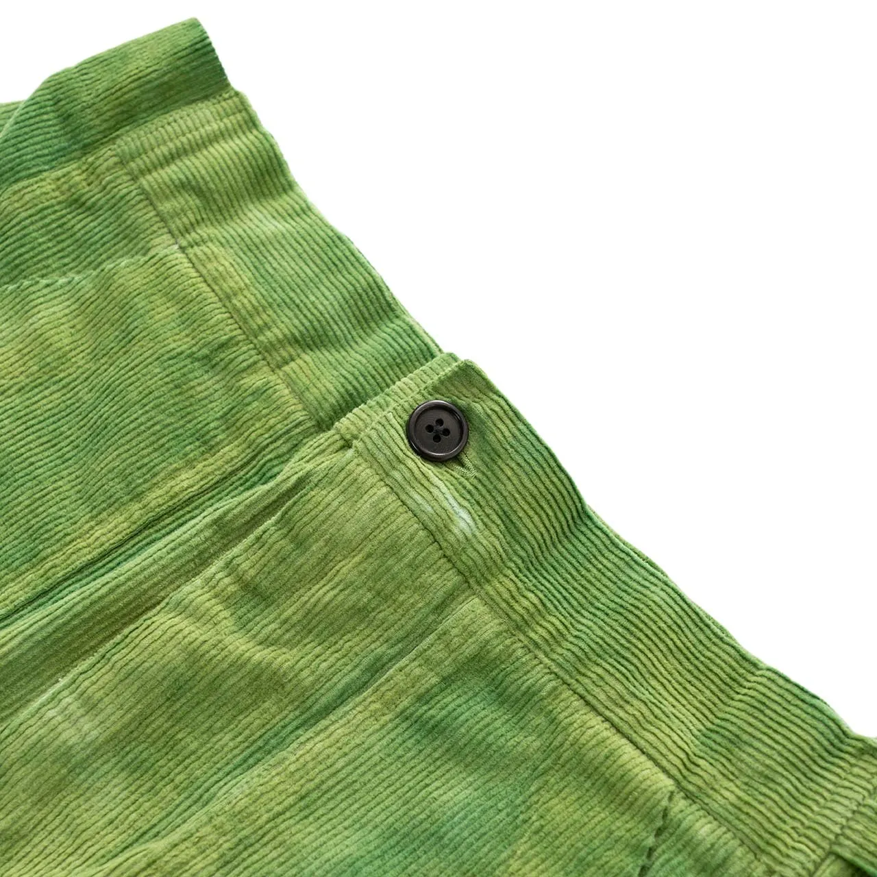 henrik vibskov crumpet corduroy pants (black / green)