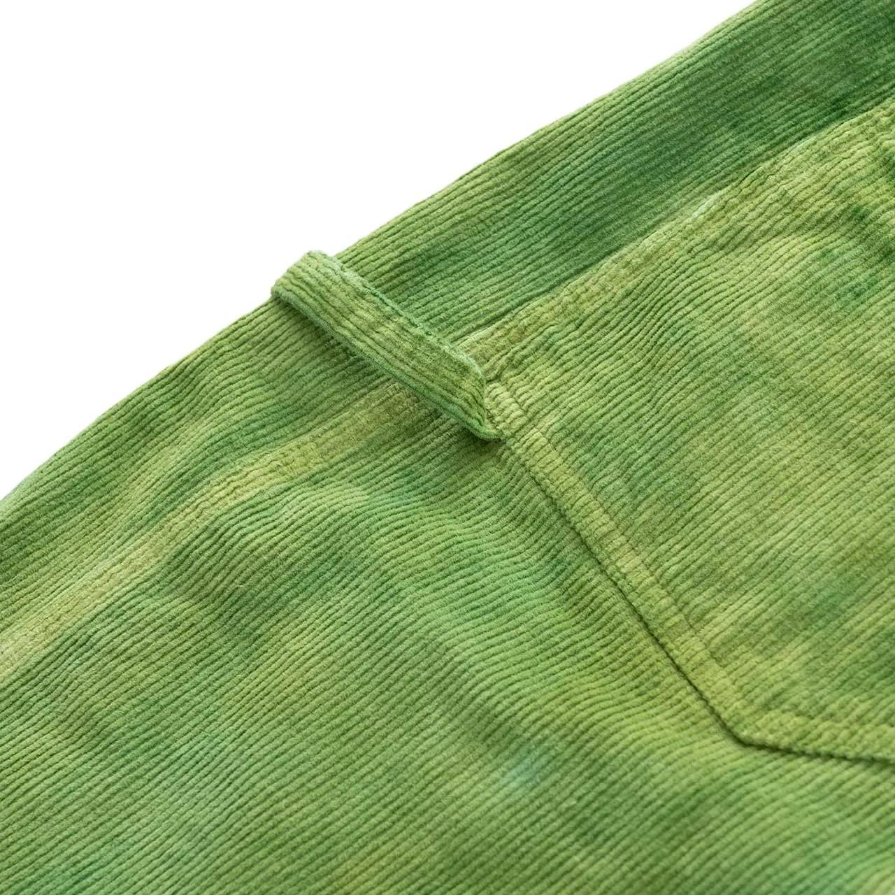 henrik vibskov crumpet corduroy pants (black / green)