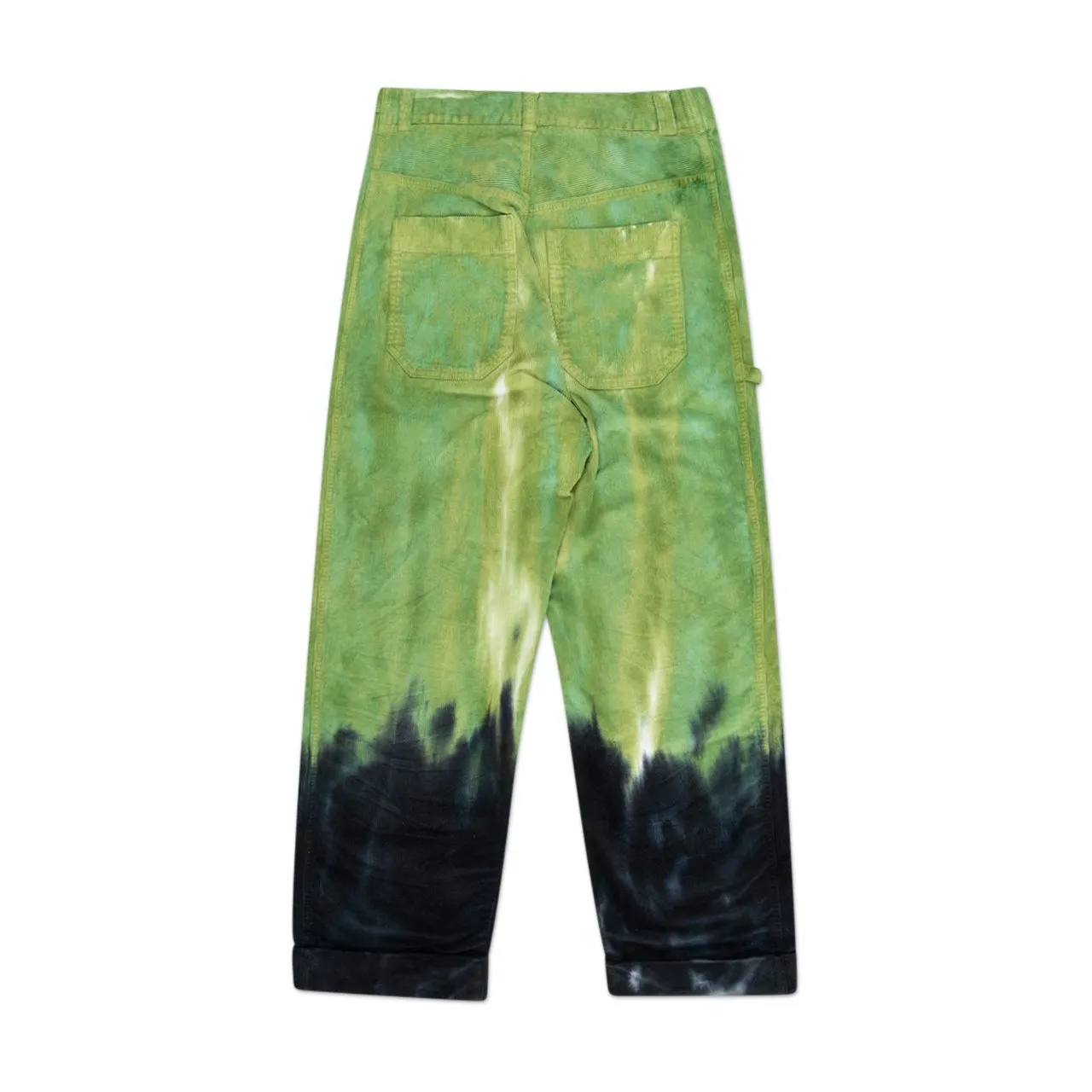 henrik vibskov crumpet corduroy pants (black / green)