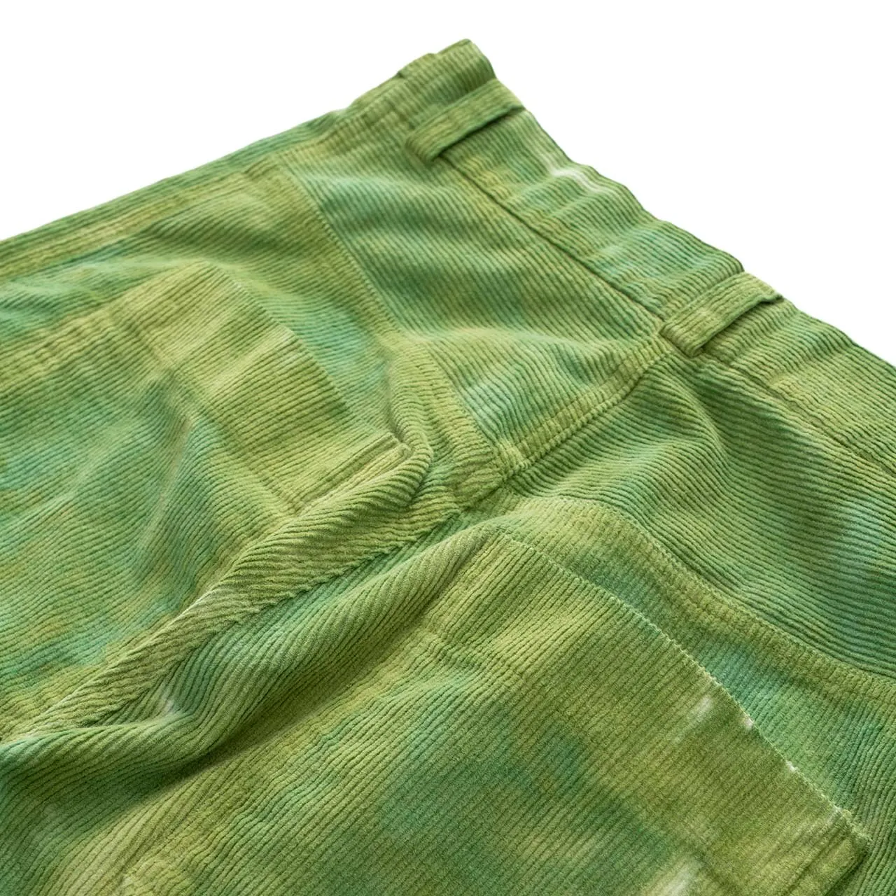 henrik vibskov crumpet corduroy pants (black / green)