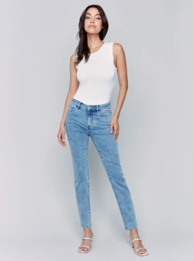 Jeans  Charlie B "Bleu Pâle"
