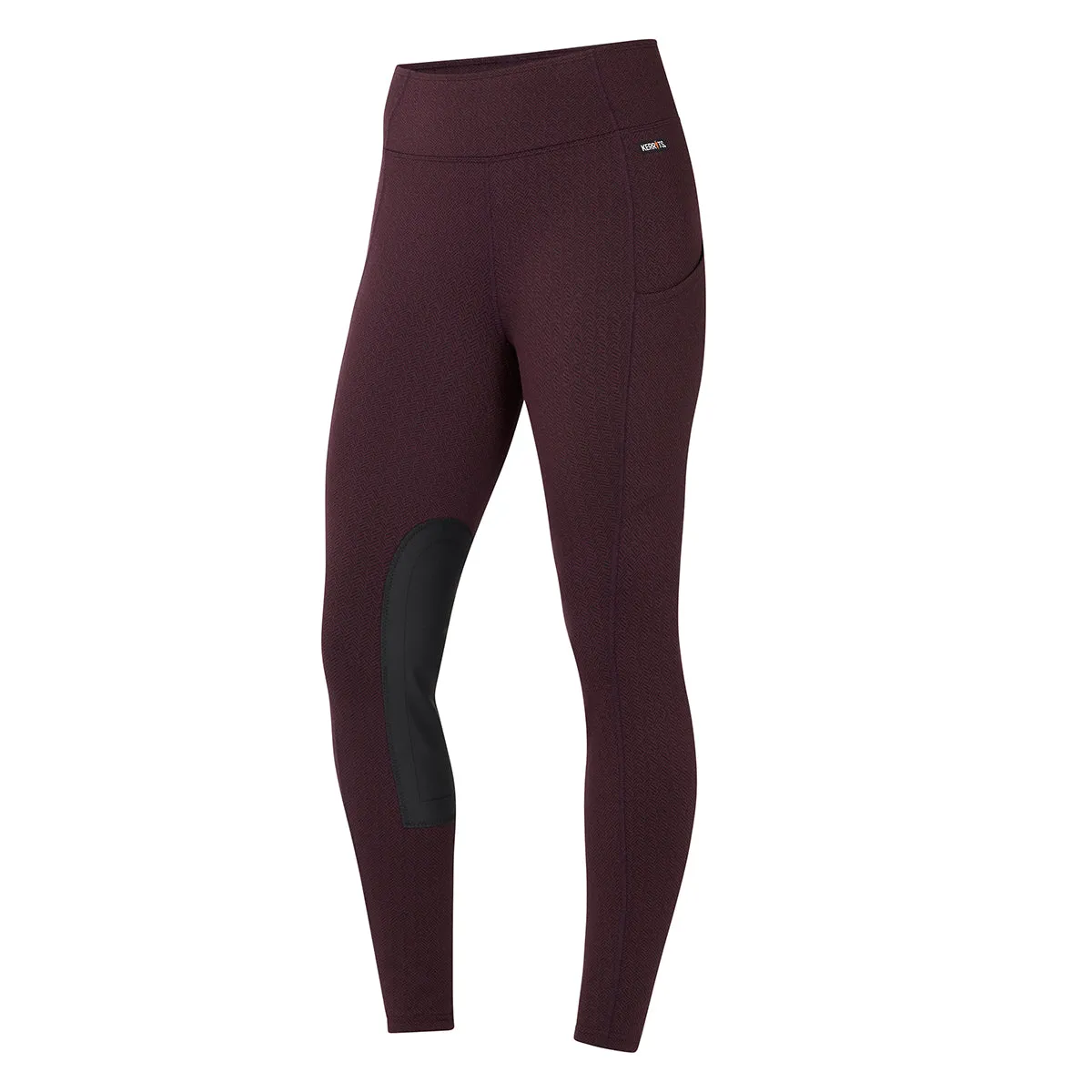 Kerrits Fleece Lite II Winter Ladies Riding Tight - Vineyard