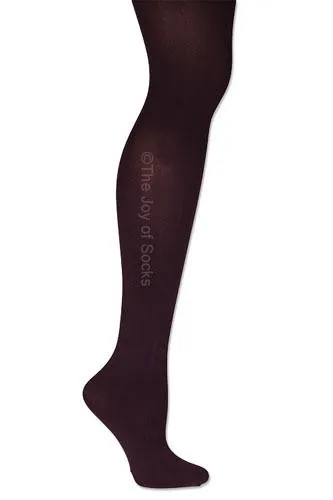 Large/Tall Microfiber Plum Tights