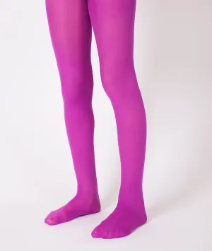 Magenta Classic Kids Tights