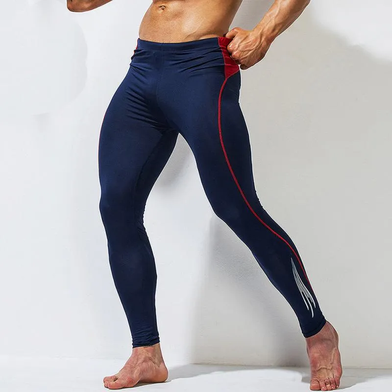 Men's Compression Leggings With Elastic Waist