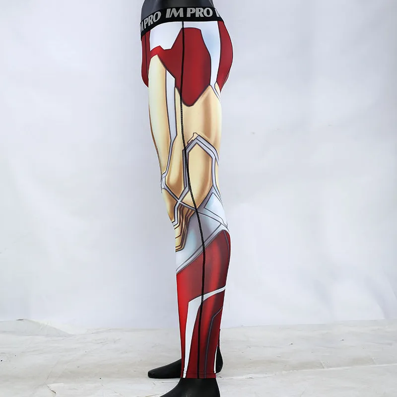 Men's Skinny Leggings With Print