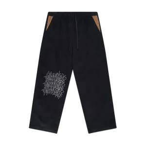 rassvet sncl corduroy vacation trousers (black)