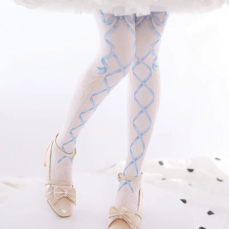 Roji roji~120D Velvet Sweet Lolita Tights