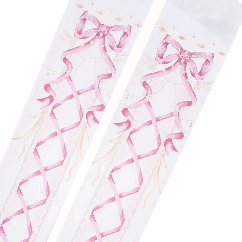 Roji roji~120D Velvet Sweet Lolita Tights