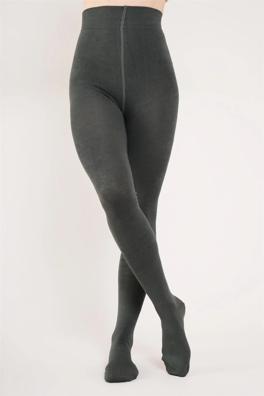 Super Soft Bamboo Tights in Anthracite by Nomads