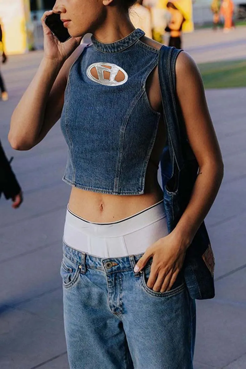 TC762 Denim Tank Top