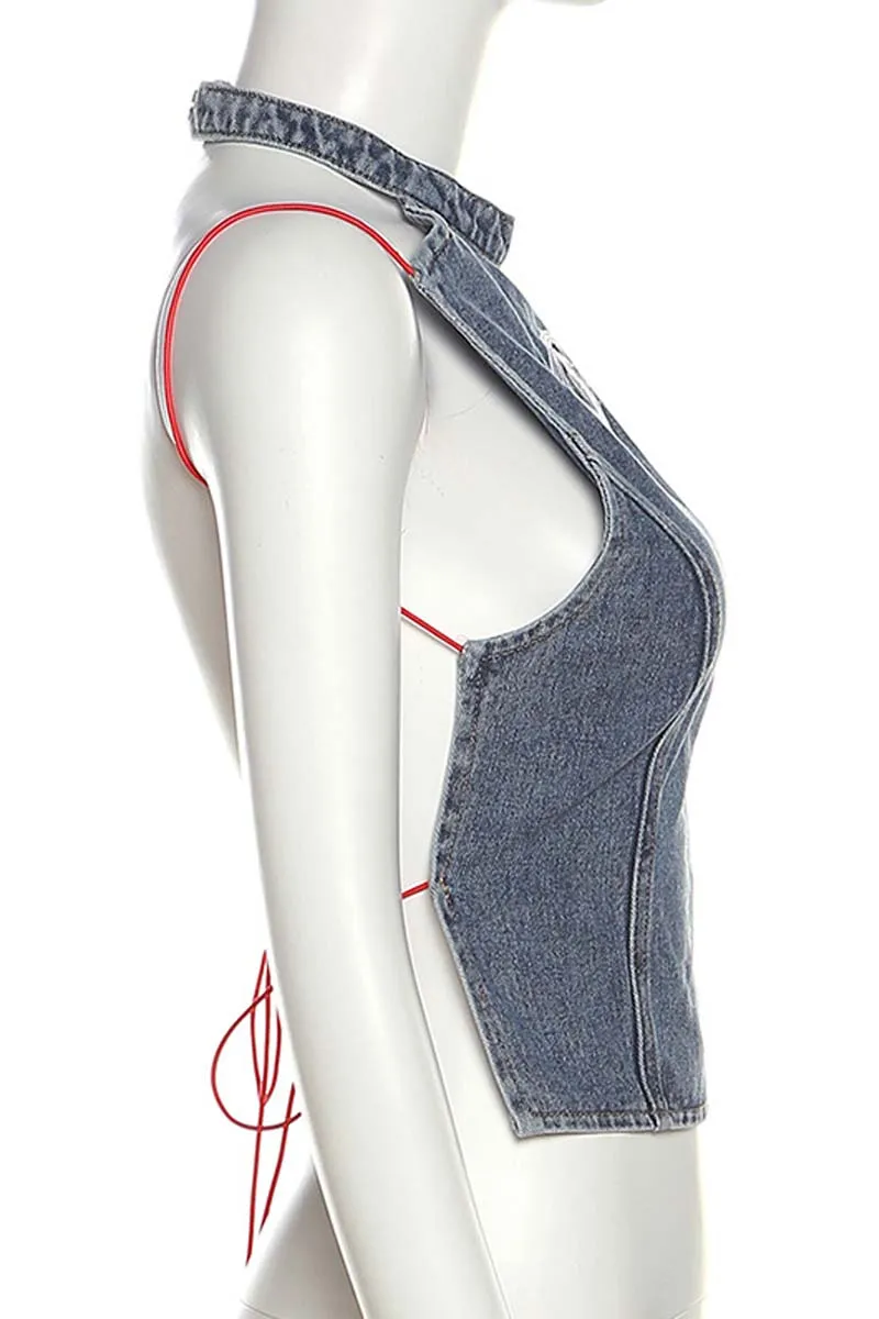 TC762 Denim Tank Top