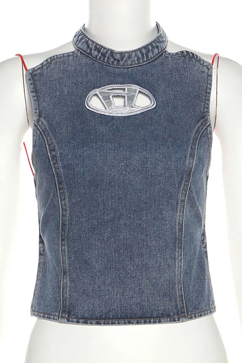 TC762 Denim Tank Top