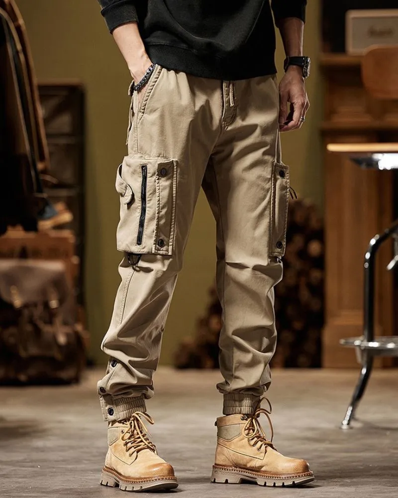 Techwear Side Pockets Cargo Pants
