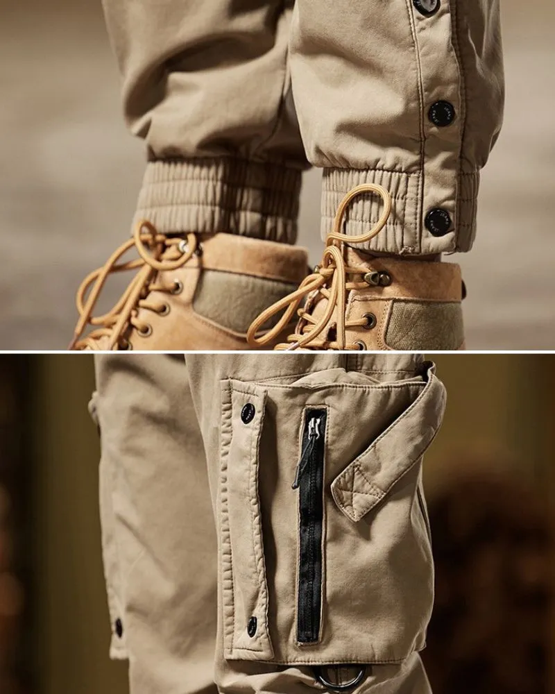 Techwear Side Pockets Cargo Pants