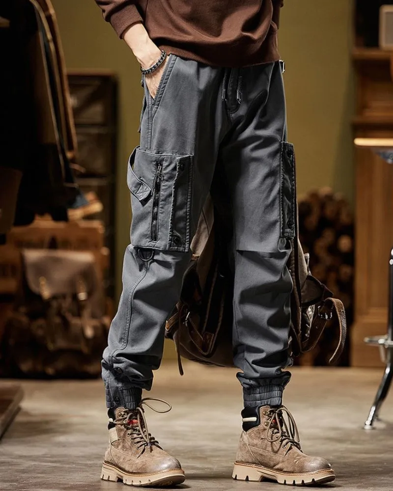Techwear Side Pockets Cargo Pants