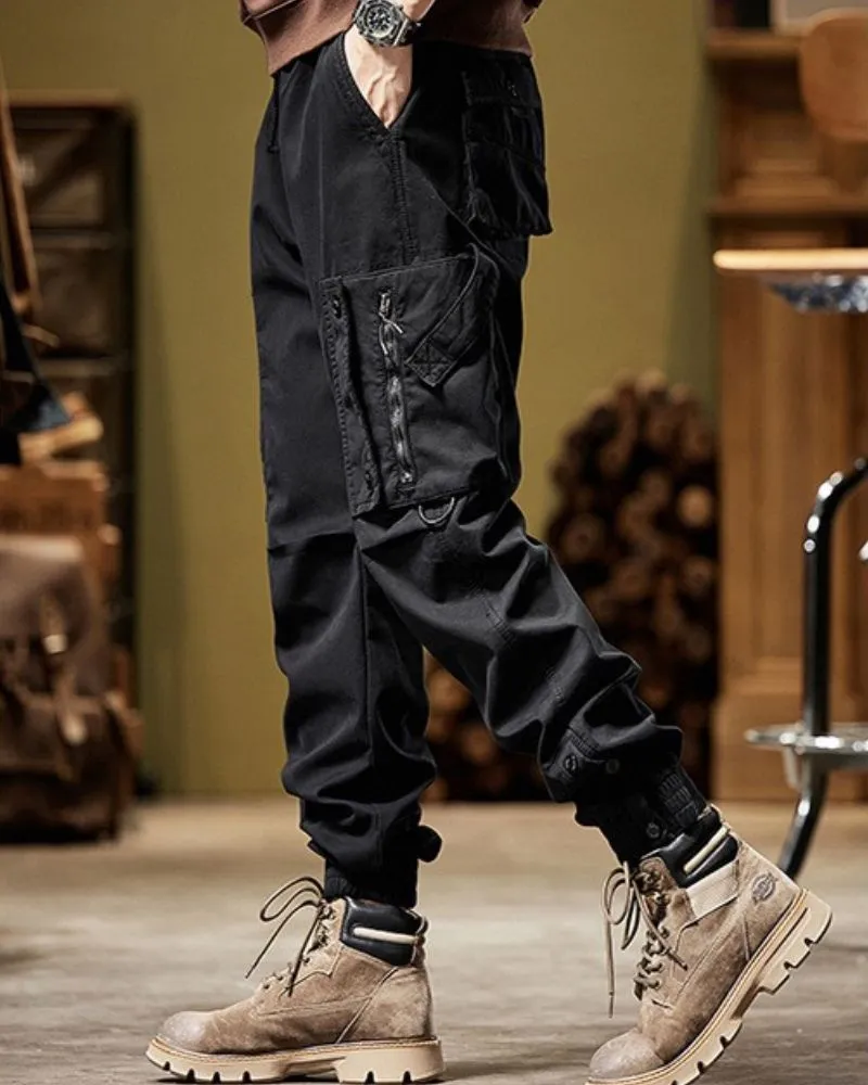 Techwear Side Pockets Cargo Pants