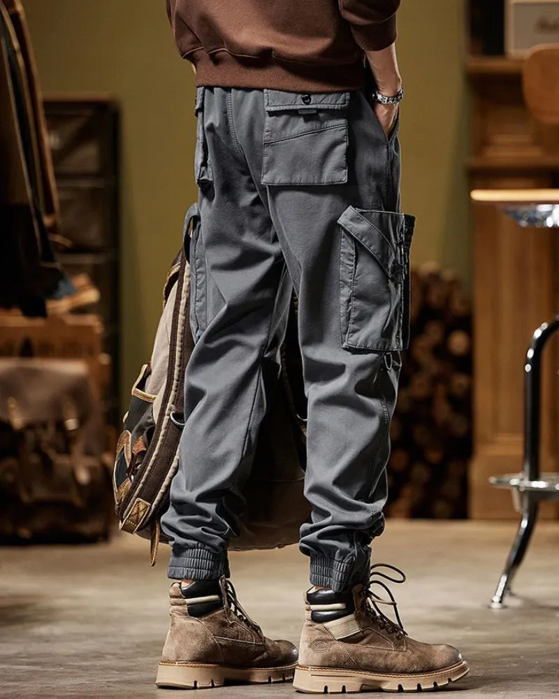 Techwear Side Pockets Cargo Pants