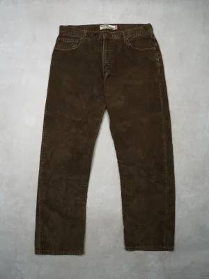 Vintage Brown Levi Corduroy 559 Relax Fit Pants (36 x 31)