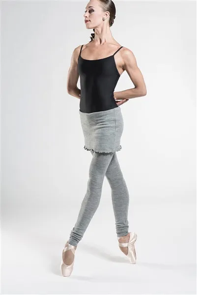 Wear Moi Crysalide Adult Knitted Acrylic Foldover Sweater Tights