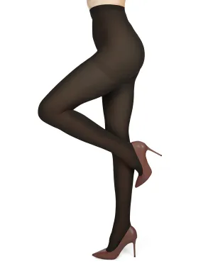 Women's 6 Pair Pack 60 Denier Melas Microfiber Opaque Shaping Tights Women's 6 Pair Pack 60 Denier Melas Microfiber Opaque Shaping Tights