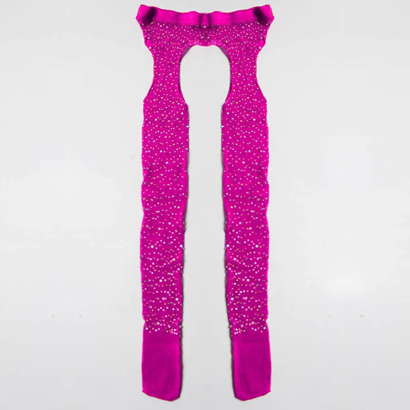 Women's Acrylic Thin Tights With Glitters