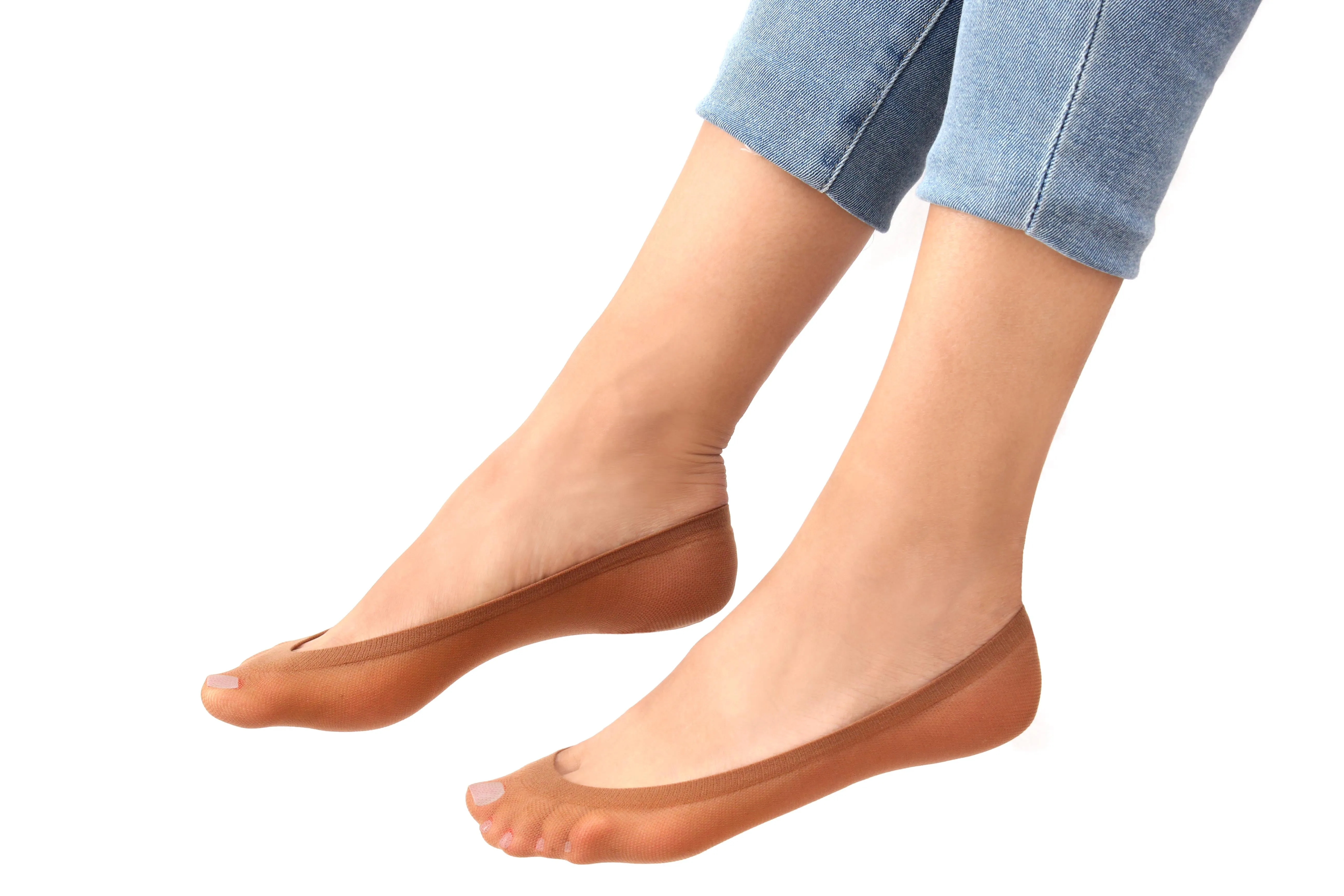 Women's Low Cut Ankle Sheer Socks, Pack of 2 Pairs
