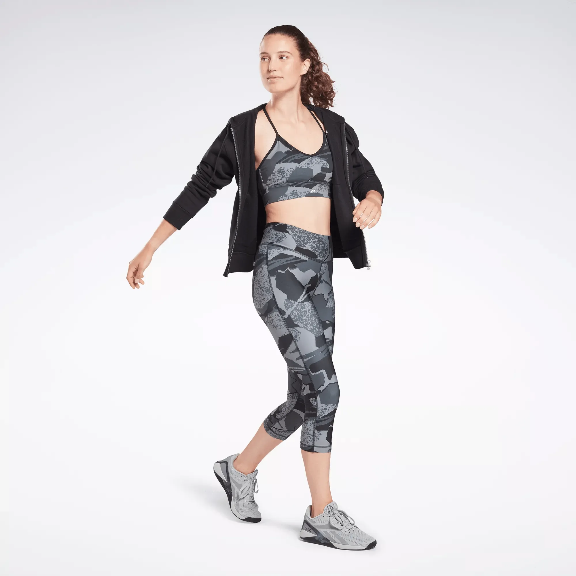 Women's Workout Ready Printed Capri